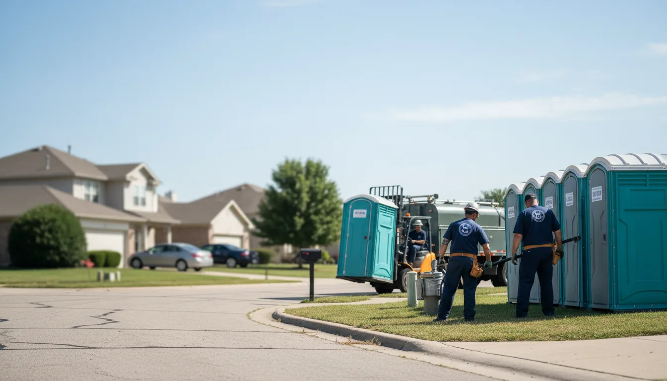Porta Potty Rental in Cary, NC near me